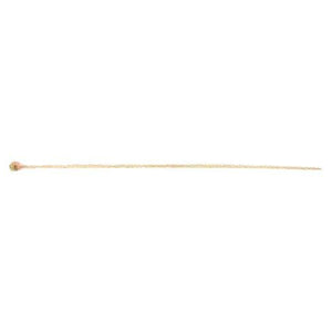 Sterling Silver Gold Plated, 24.0 Gauge, 3.5 Inch Ball Pin With 1.5mm Ball Head. Quantity Per Pack: 20 Pieces.