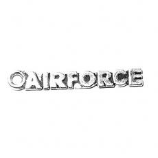 Charms. Sterling Silver, 4.3mm Width by 1.7mm Length by 29.6mm Height, Air Force Text Charm. Quantity Per Pack: 1 Piece.