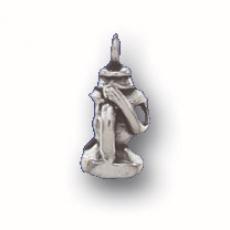 Charms. Sterling Silver, 6.0mm Width by 5.2mm Length by 10.5mm Height, Lantern Charm. Quantity Per Pack: 1 Piece.