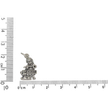 Load image into Gallery viewer, Sterling Silver, 12.3mm Width by 4.2mm Length by 19.9mm Height, Girl With Dog TLC Charm. Quantity Per Pack: 1 Piece.
