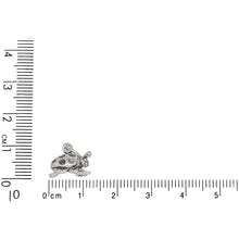 Load image into Gallery viewer, Sterling Silver, 13.8mm Width by 9.2mm Length by 10.3mm Height, Ladybug Charm. Quantity Per Pack: 1 Piece.
