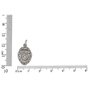 Sterling Silver, 12.7mm Width by 4.1mm Length by 19.5mm Height, Officer Badge Charm. Quantity Per Pack: 1 Piece.