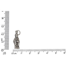 Load image into Gallery viewer, Sterling Silver, 7.6mm Width by 4.8mm Length by 22.4mm Height, Jesus Charm. Quantity Per Pack: 1 Piece.
