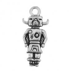 Charms. Sterling Silver, 8.1mm Width by 2.9mm Length by 17.9mm Height, Kachina Charm. Quantity Per Pack: 1 Piece.