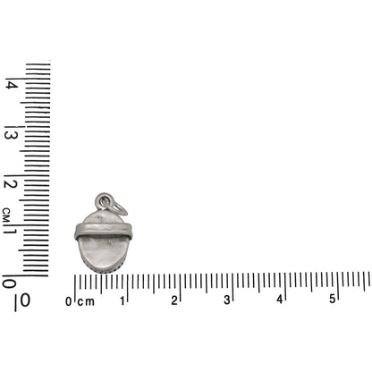 Sterling Silver, 11.2mm Width by 7.3mm Length by 15.4mm Height, Dandy Horse Brush Charm. Quantity Per Pack: 1 Piece.