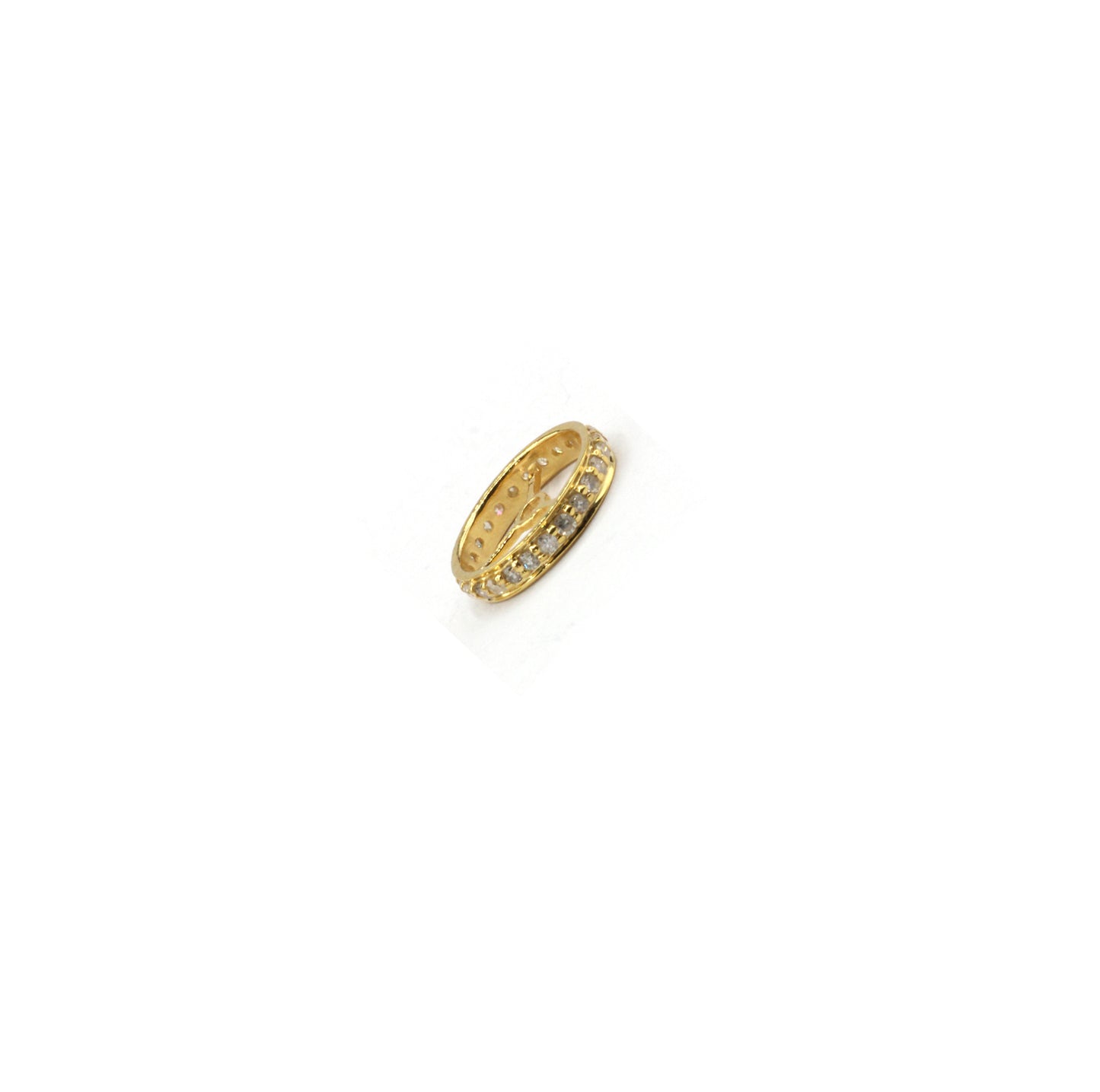 14K Gold 8 mm Round Tyre Pave Diamond Bead .14K Gold Diamond Beads Tyre, Genuine handmade pave diamond Beads.