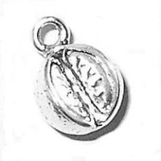 Charms. Sterling Silver, 9.5mm Width by 7.8mm Length by 13.1mm Height, Orange Charm. Quantity Per Pack: 1 Piece.