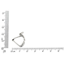 Load image into Gallery viewer, Sterling Silver, 16.7mm Width by 5.7mm Length by 19.5mm Height, Sunglasses Charm. Quantity Per Pack: 1 Piece.
