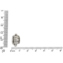 Load image into Gallery viewer, Sterling Silver, 15.6mm Width by 10.9mm Length by 7.9mm Height, Sugar Bowl Charm. Quantity Per Pack: 1 Piece.
