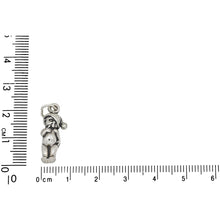 Load image into Gallery viewer, Sterling Silver, 9.6mm Width by 6.6mm Length by 22.2mm Height, Baby New Year Charm. Quantity Per Pack: 1 Piece.
