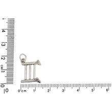 Load image into Gallery viewer, Sterling Silver, 17.5mm Width by 8.7mm Length by 14.0mm Height, Race Steeple Charm. Quantity Per Pack: 1 Piece.
