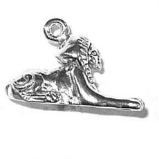 Charms. Sterling Silver, 18.8mm Width by 7.2mm Length by 11.8mm Height, Sphinx Charm. Quantity Per Pack: 1 Piece.