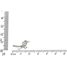 Load image into Gallery viewer, Sterling Silver, 20.2mm Width by 4.2mm Length by 12.5mm Height, Roadrunner Charm. Quantity Per Pack: 1 Piece.
