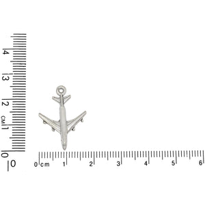 Sterling Silver, 23.8mm Width by 22.6mm Length by 7.4mm Height, Jet Charm. Quantity Per Pack: 1 Piece.