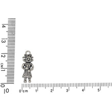 Load image into Gallery viewer, Sterling Silver, 7.9mm Width by 2.8mm Length by 21.2mm Height, Kachina Charm. Quantity Per Pack: 1 Piece.
