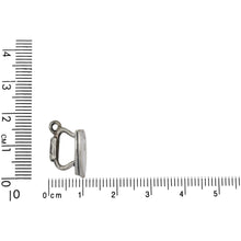 Load image into Gallery viewer, Sterling Silver, 10.6mm Width by 8.7mm Length by 18.3mm Height, Iron Charm. Quantity Per Pack: 1 Piece.
