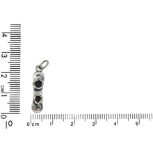 Load image into Gallery viewer, Sterling Silver, 5.5mm Width by 4.1mm Length by 23.4mm Height, Snowboard Charm. Quantity Per Pack: 1 Piece.
