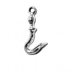 Charms. Sterling Silver, 10.3mm Width by 8.1mm Length by 21.0mm Height, Hand Trowel Charm. Quantity Per Pack: 1 Piece.