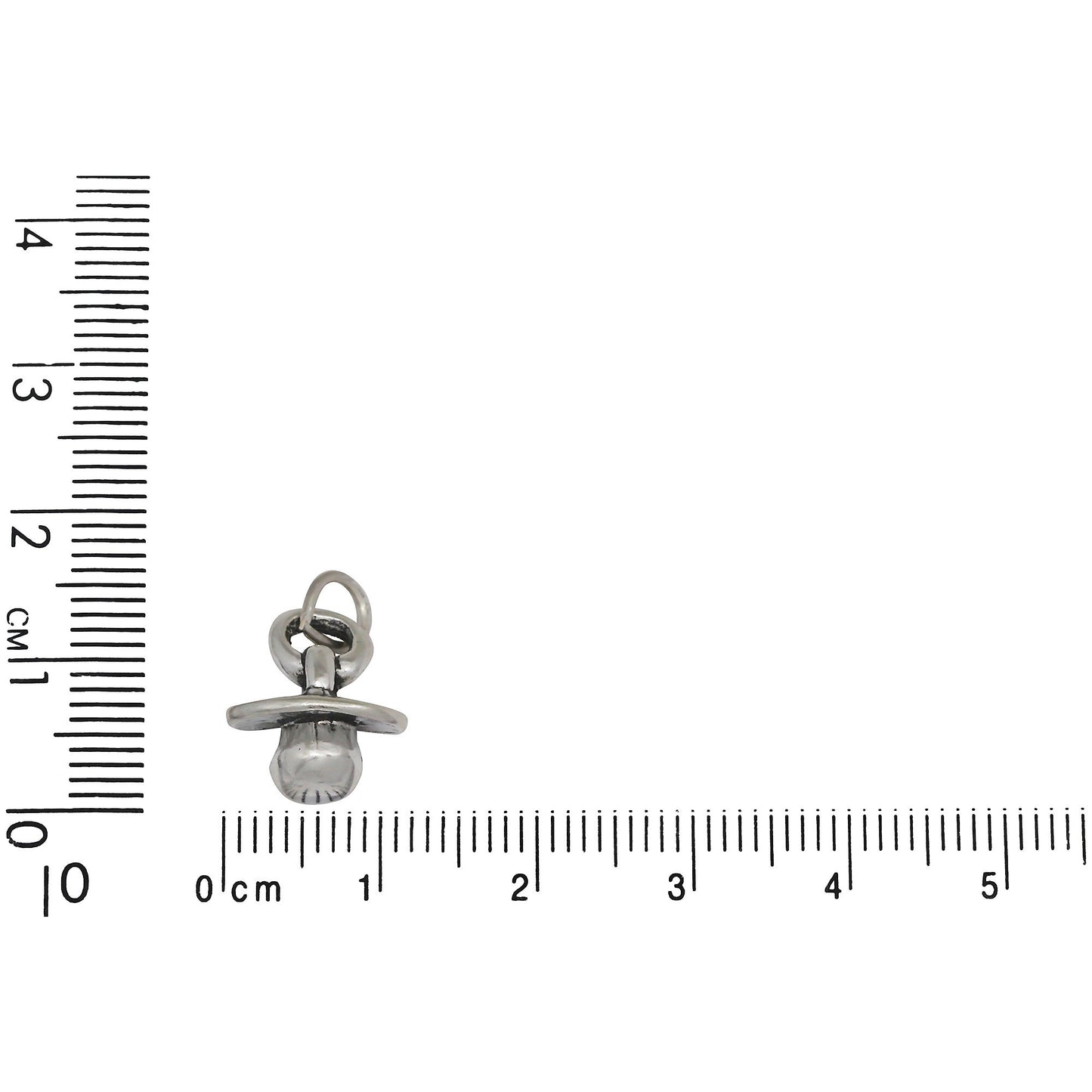 Sterling Silver, 9.8mm Width by 2.9mm Length by 24.0mm Height, Moon Face Charm. Quantity Per Pack: 1 Piece.