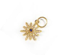 Load image into Gallery viewer, Star Shape 14k Solid Gold Diamond Pendants. Genuine handmade pave diamond Pendant.14k Solid Gold Diamond Pendants.
