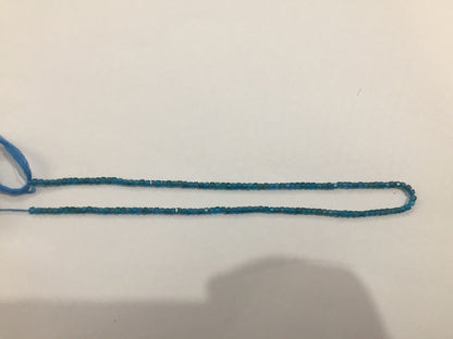 Blue Apatite Faceted Box Beads Faceted Box, Box Faceted