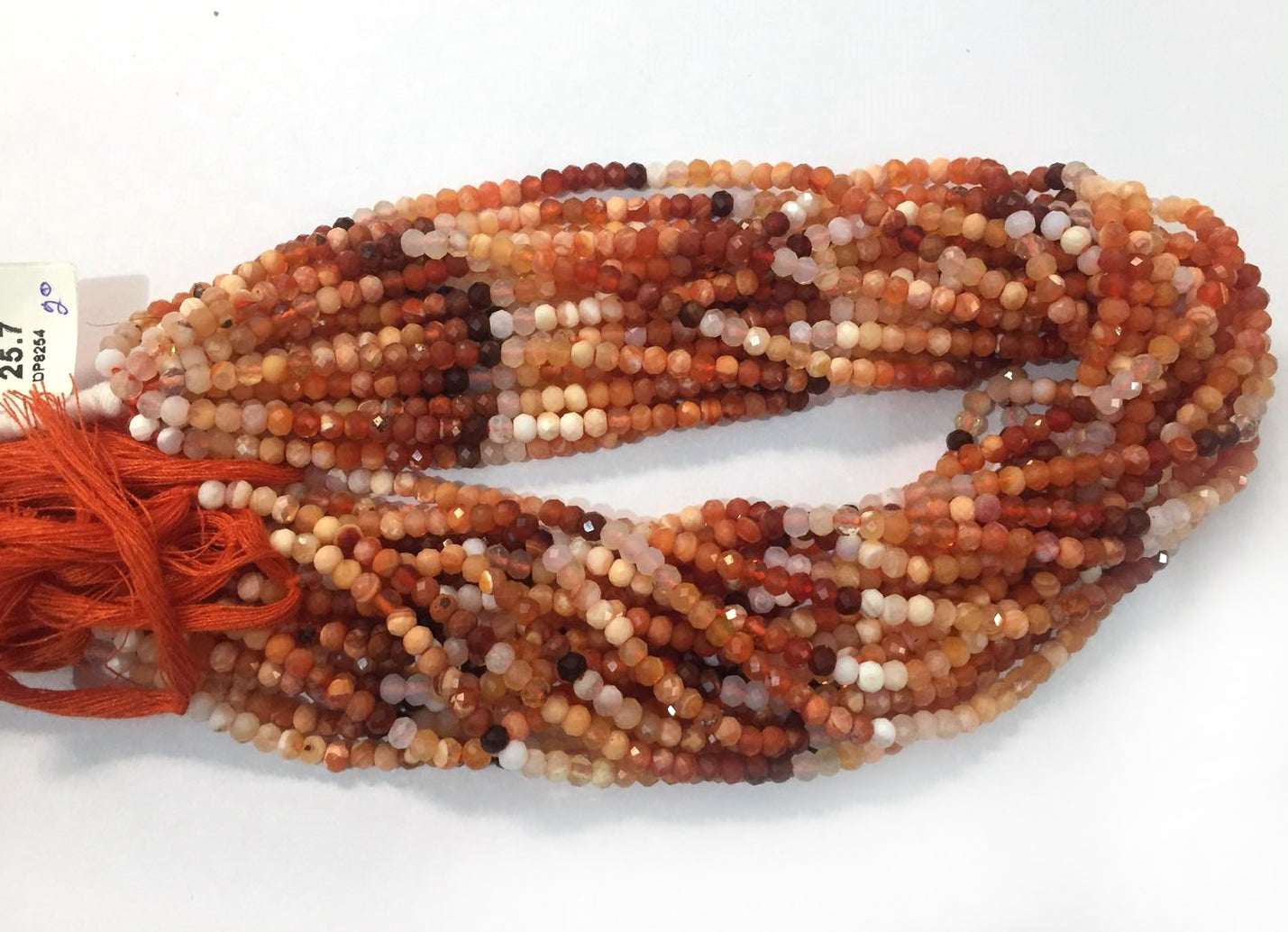 Fire opal Beads Faceted Round, Round Faceted,