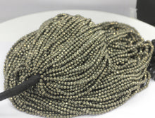 Load image into Gallery viewer, Pyrite Beads Faceted Round, Round Faceted
