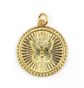 Butterfly 14k Solid Gold Diamond Pendants.. Genuine handmade pave diamond Pendant.14k Solid Gold Diamond Pendants.