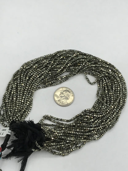 Pyrite Faceted Box Beads Faceted Box, Box Faceted