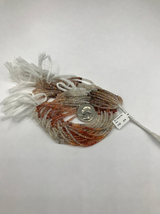 Sun-Stone Faceted Box Beads Faceted Box, Box Faceted