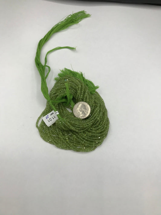 Peridot Faceted Box Beads Faceted Box, Box Faceted