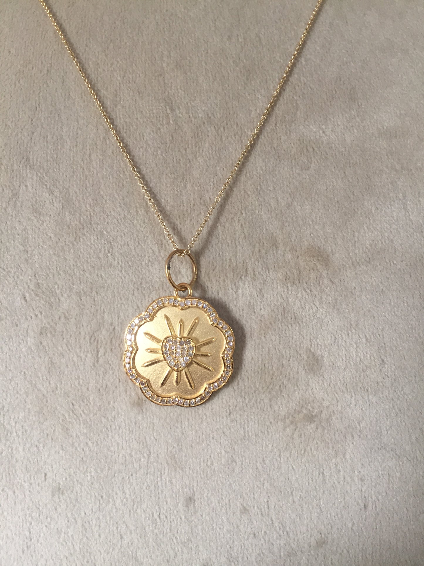 14k Solid Gold Diamond Pendants. Genuine handmade pave diamond Pendant.14k Solid Gold Diamond Pendants.