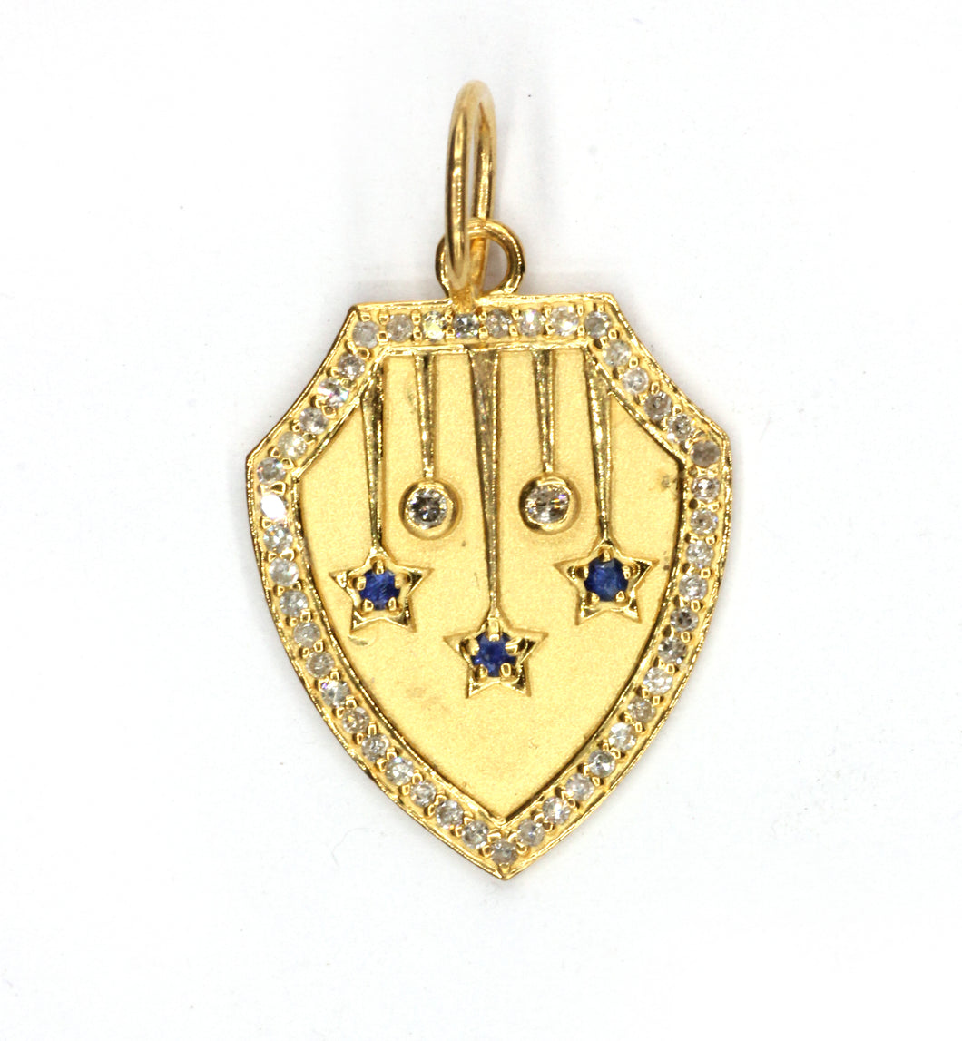 14k Solid Gold Diamond Pendants. Genuine handmade pave diamond Pendant.14k Solid Gold Diamond Pendants.