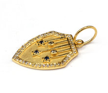 Load image into Gallery viewer, 14k Solid Gold Diamond Pendants. Genuine handmade pave diamond Pendant.14k Solid Gold Diamond Pendants.
