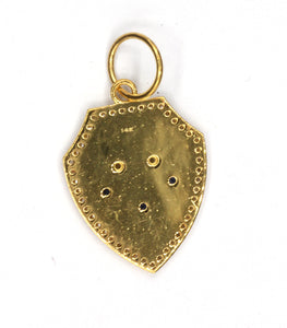 14k Solid Gold Diamond Pendants. Genuine handmade pave diamond Pendant.14k Solid Gold Diamond Pendants.