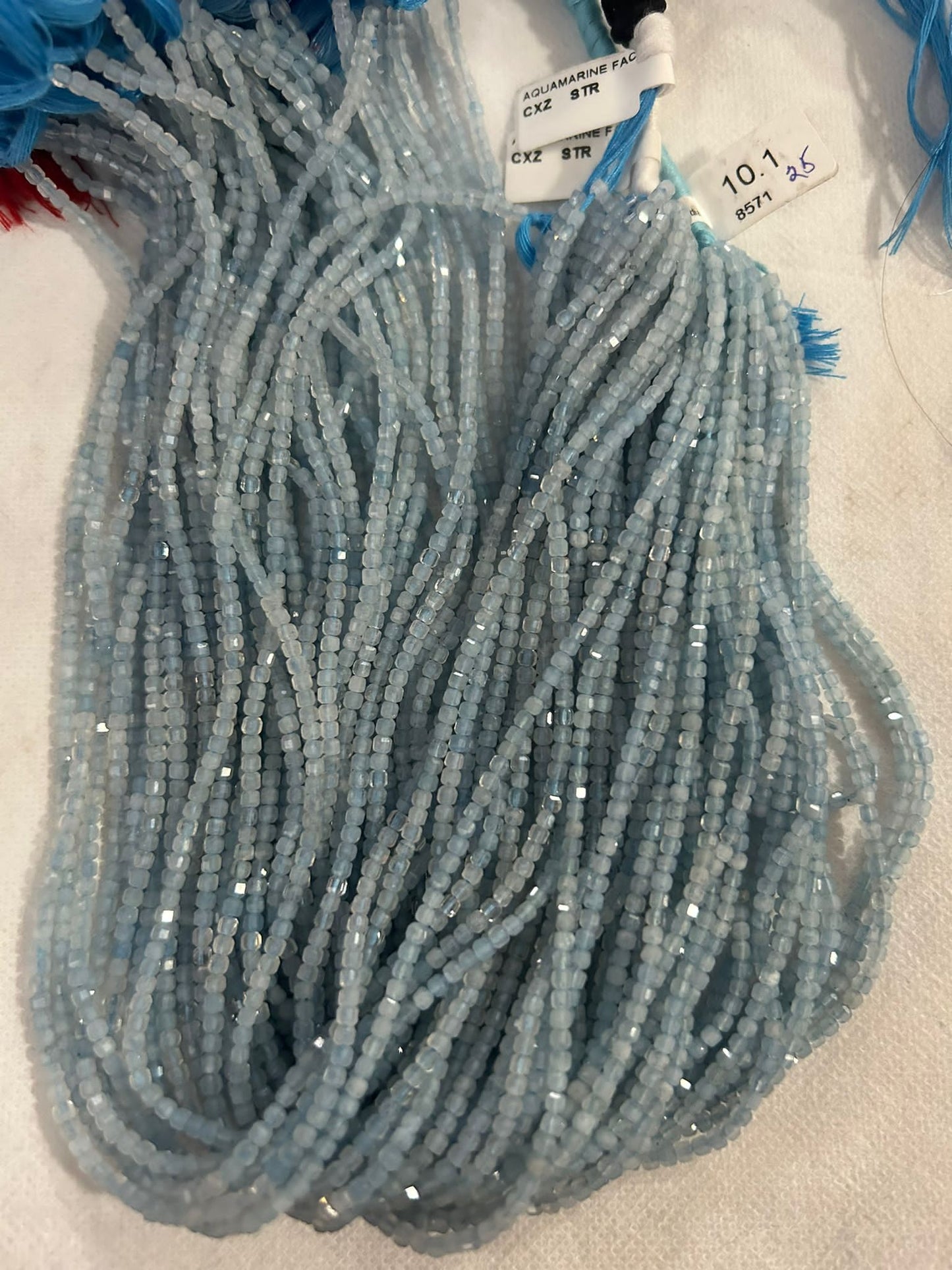 AQUAMARINE Faceted Box Beads Faceted Box, Box Faceted