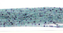 Load image into Gallery viewer, Fluorite stone Beads Faceted Round, Round Faceted
