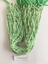 Load image into Gallery viewer, Chrysoprase Stone Rondelle Beads 13 Inch Strand ,Chrysoprase Faceted Rondelle Beads , 3 mm
