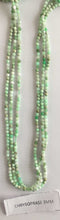 Load image into Gallery viewer, Chrysoprase Stone Rondelle Beads 13 Inch Strand ,Chrysoprase Faceted Rondelle Beads , 3 mm
