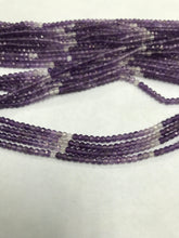 Load image into Gallery viewer, Amethyst Beads Shaded Faceted Round 3mm, Ombre Amethyst Beads, Sharp Microcut Round Faceted 3mm
