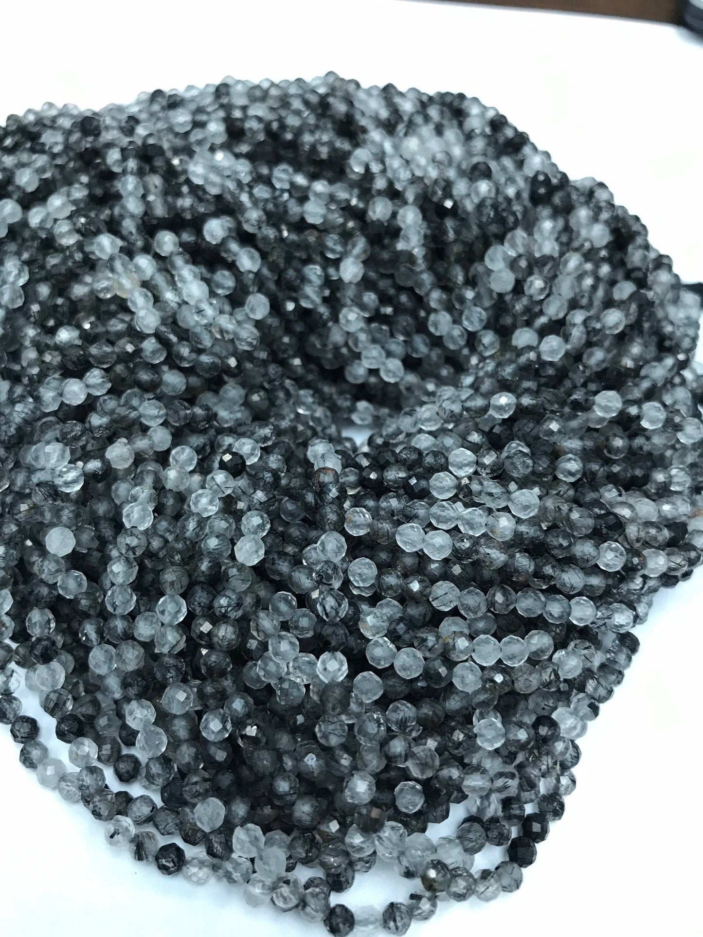 Black Routailated Quartz