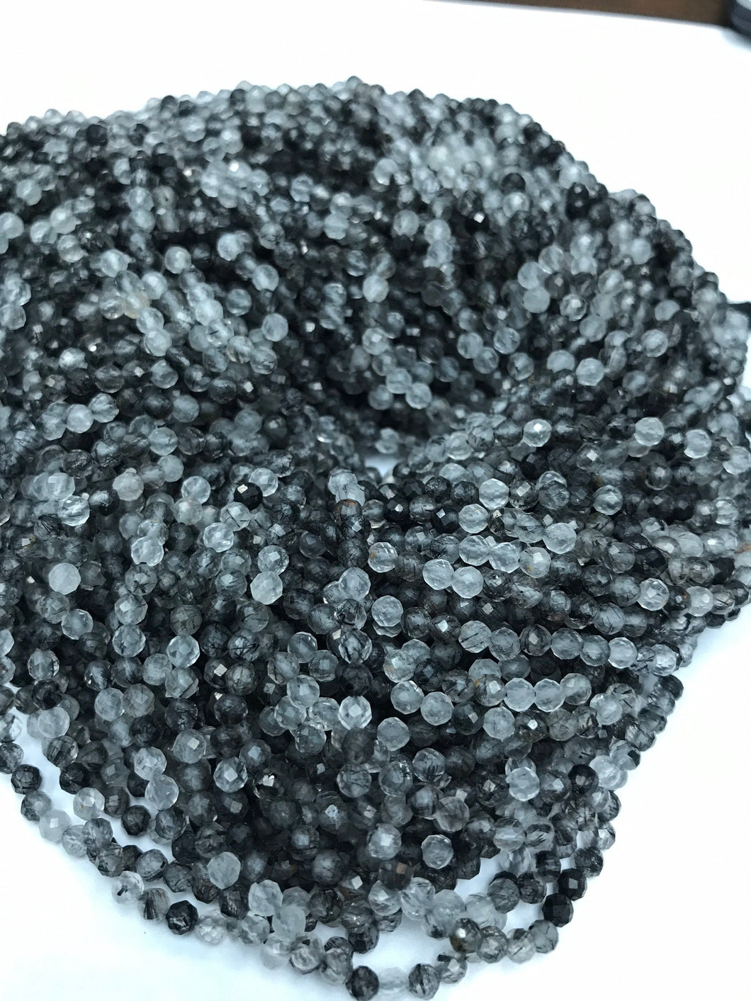 Black Routailated Quartz