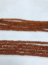 Load image into Gallery viewer, Brown Hessonite Garnet Beads Faceted
