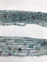 Load image into Gallery viewer, Flourite faceted beads coin, beads coin,beads, coin
