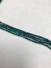 Load image into Gallery viewer, Chrysocolla Beads Faceted Round 3.5 to 4 mm, Chrysocolla Beads, Chrysocolla Sharp Microcut faceted

