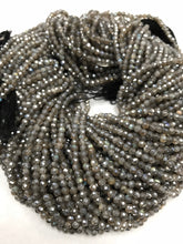 Load image into Gallery viewer, Labradorite Beads Round Faceted Mystic Coated, Mystic Labradorite Round Faceted
