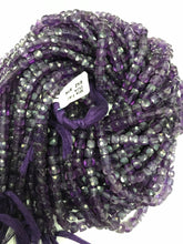 Load image into Gallery viewer, Amethyst Beads Faceted Square, Faceted Box
