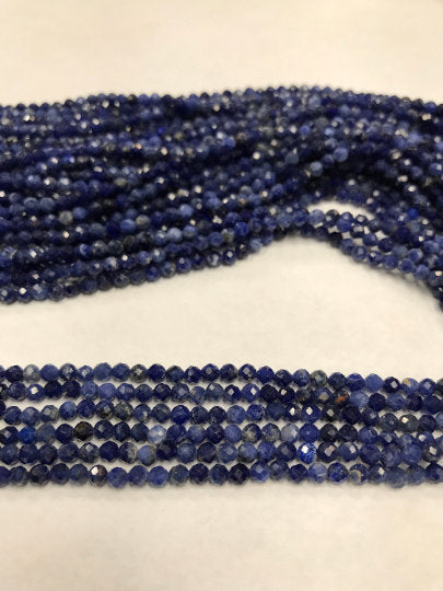 Sodalite Beads  faceted