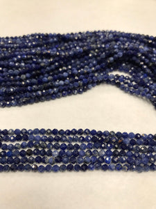 Sodalite Beads  faceted