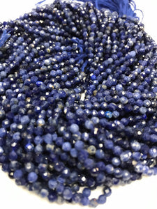 Sodalite Beads  faceted